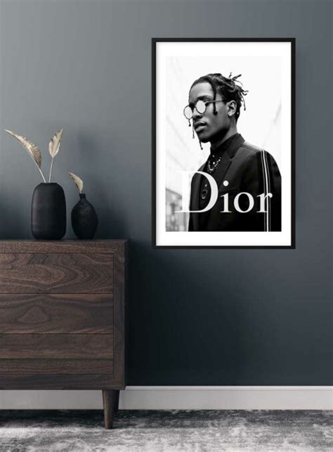 asap rocky x dior poster|asap rocky dior lyrics.